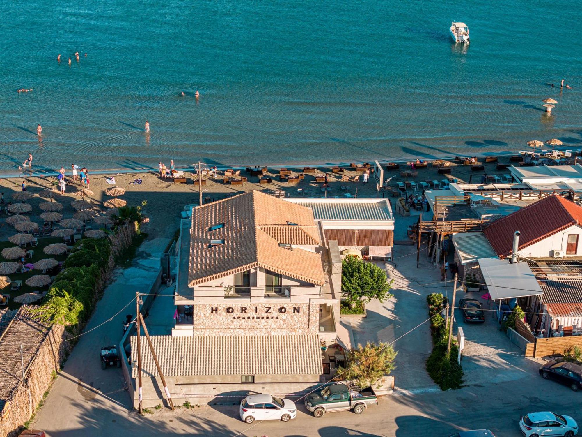 Horizon Apartments - Beachfront Luxury, By Zantewize Laganas Exterior photo